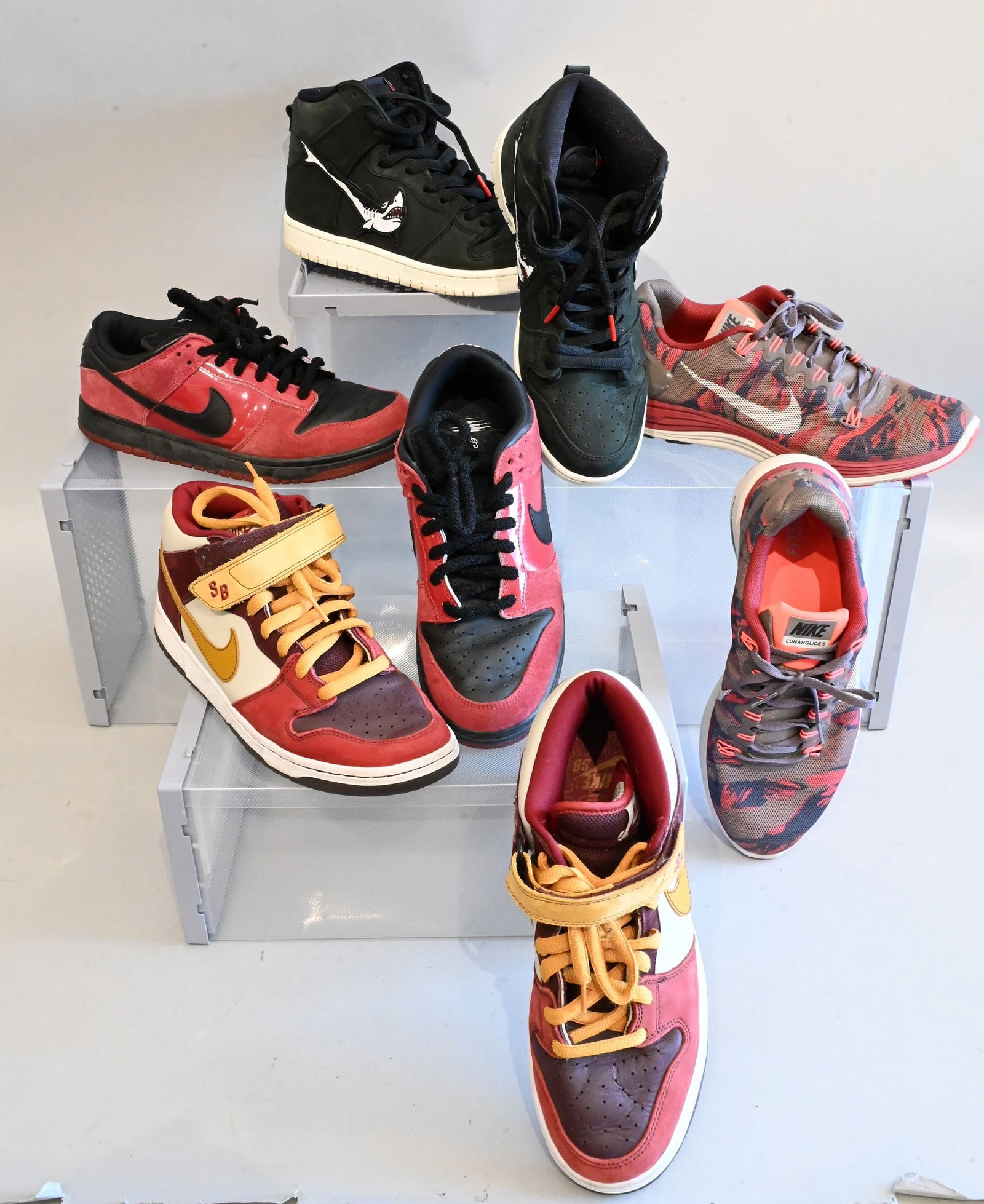 Four Pairs of Men's Nike Sneakers (1 of 6)