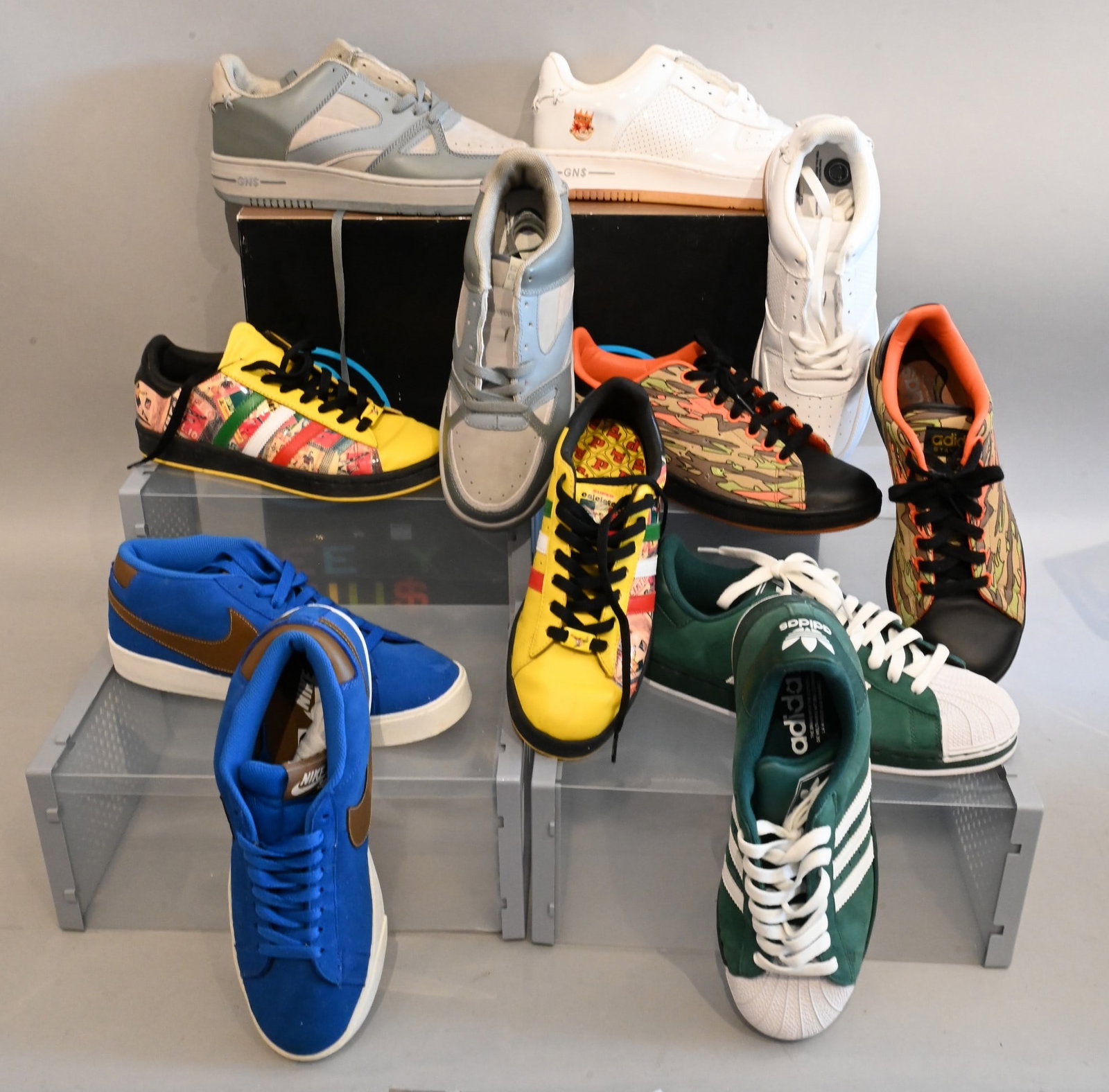 Six Pairs of Men's and Women's Sneakers (1 of 6)