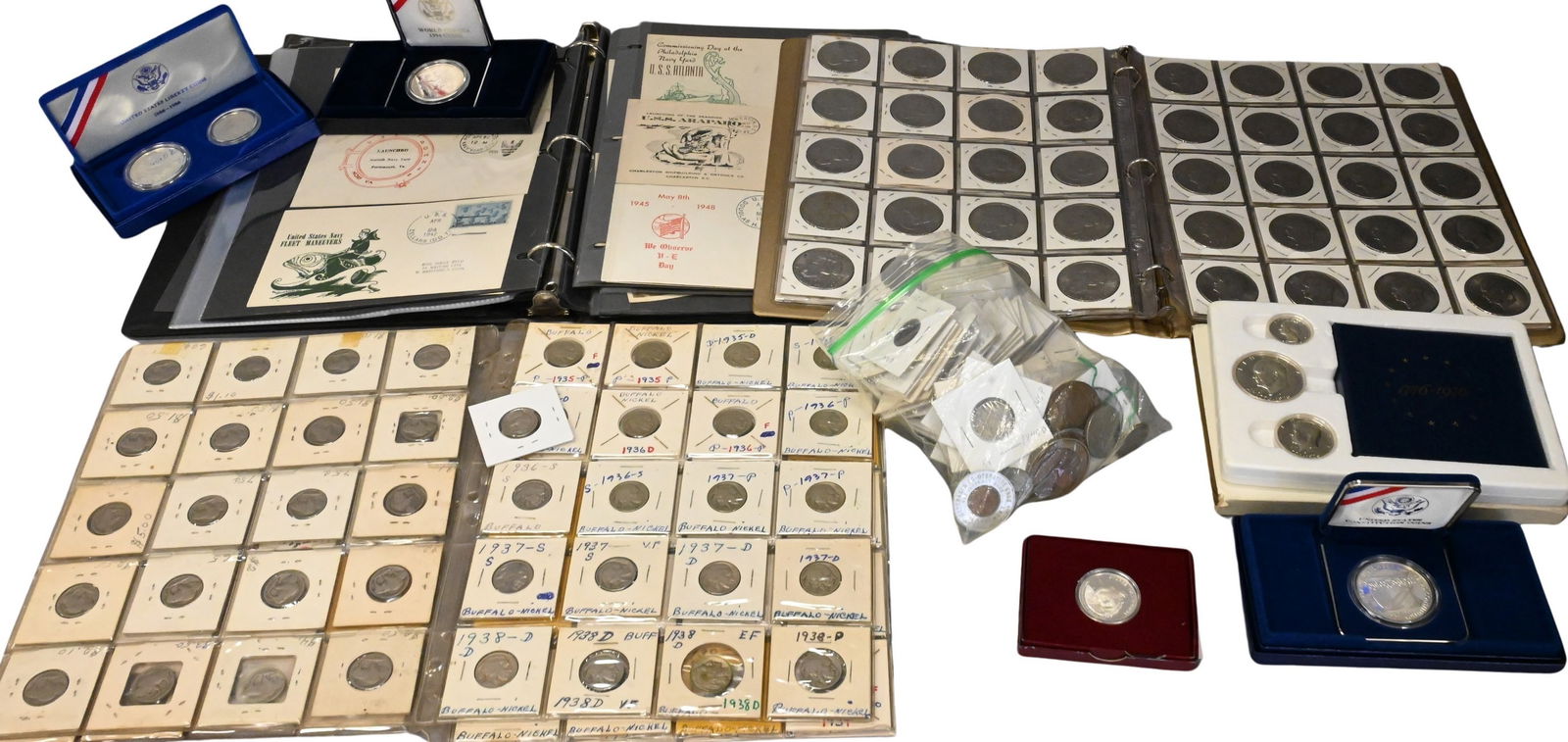 Large  Group of  US Coins (1 of 8)