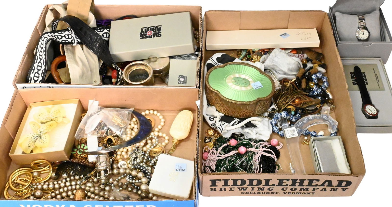 Three box Lots of Costume Jewelry (1 of 6)