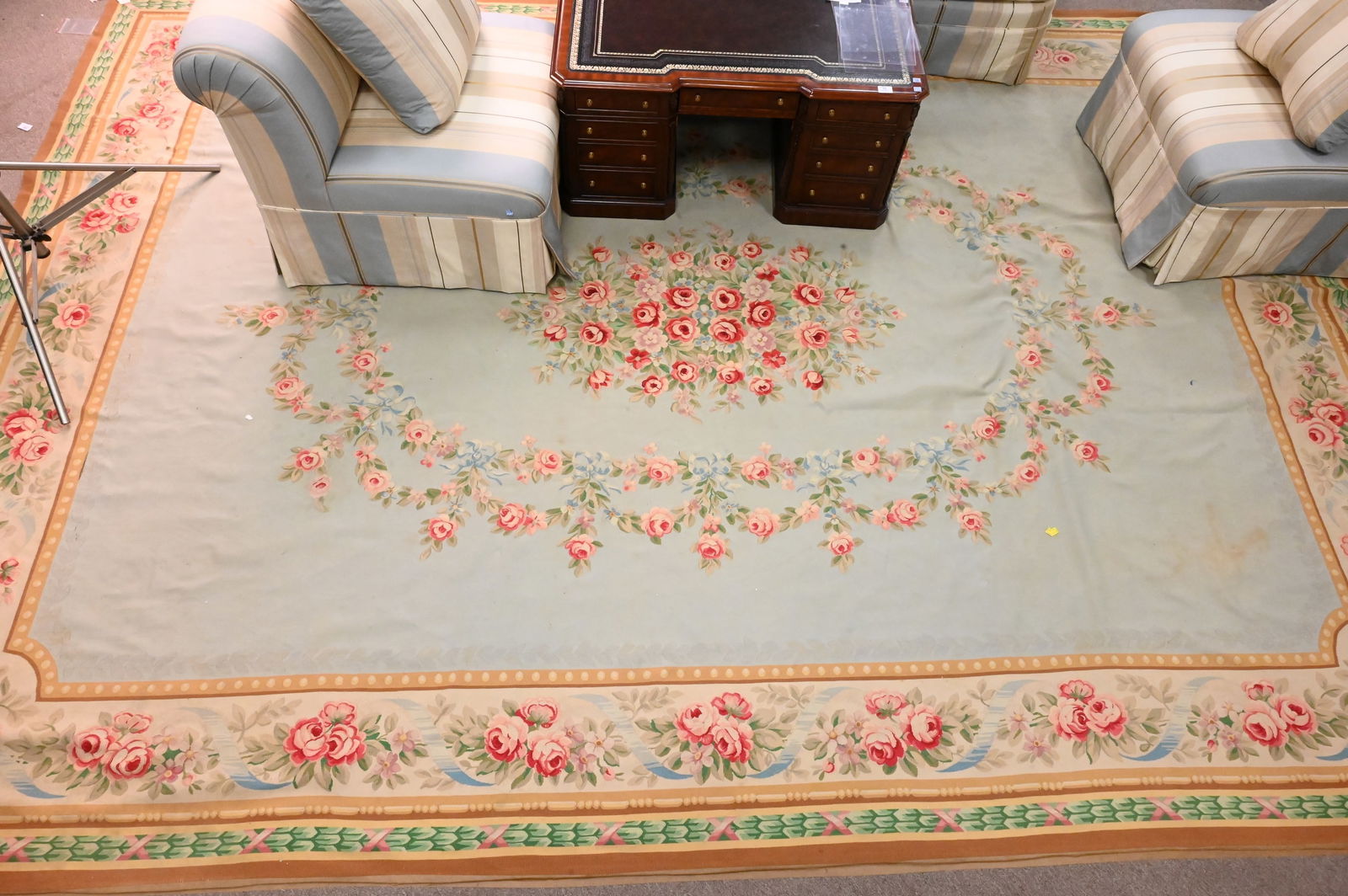 Aubusson Room Size Carpet (1 of 6)