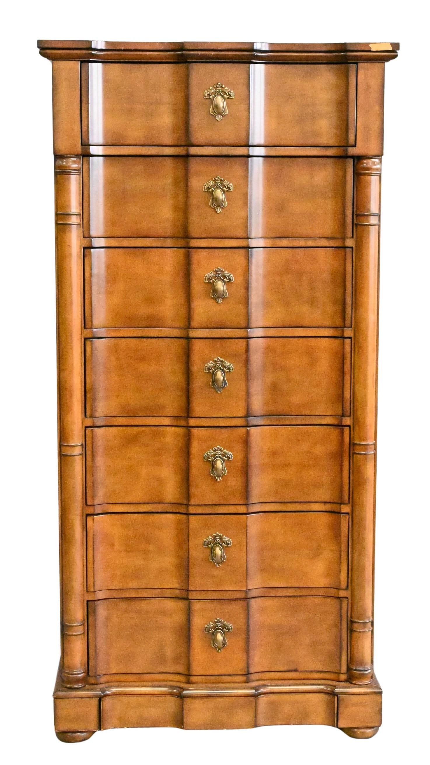 Drexel Seven Drawer Tall Chest (1 of 4)