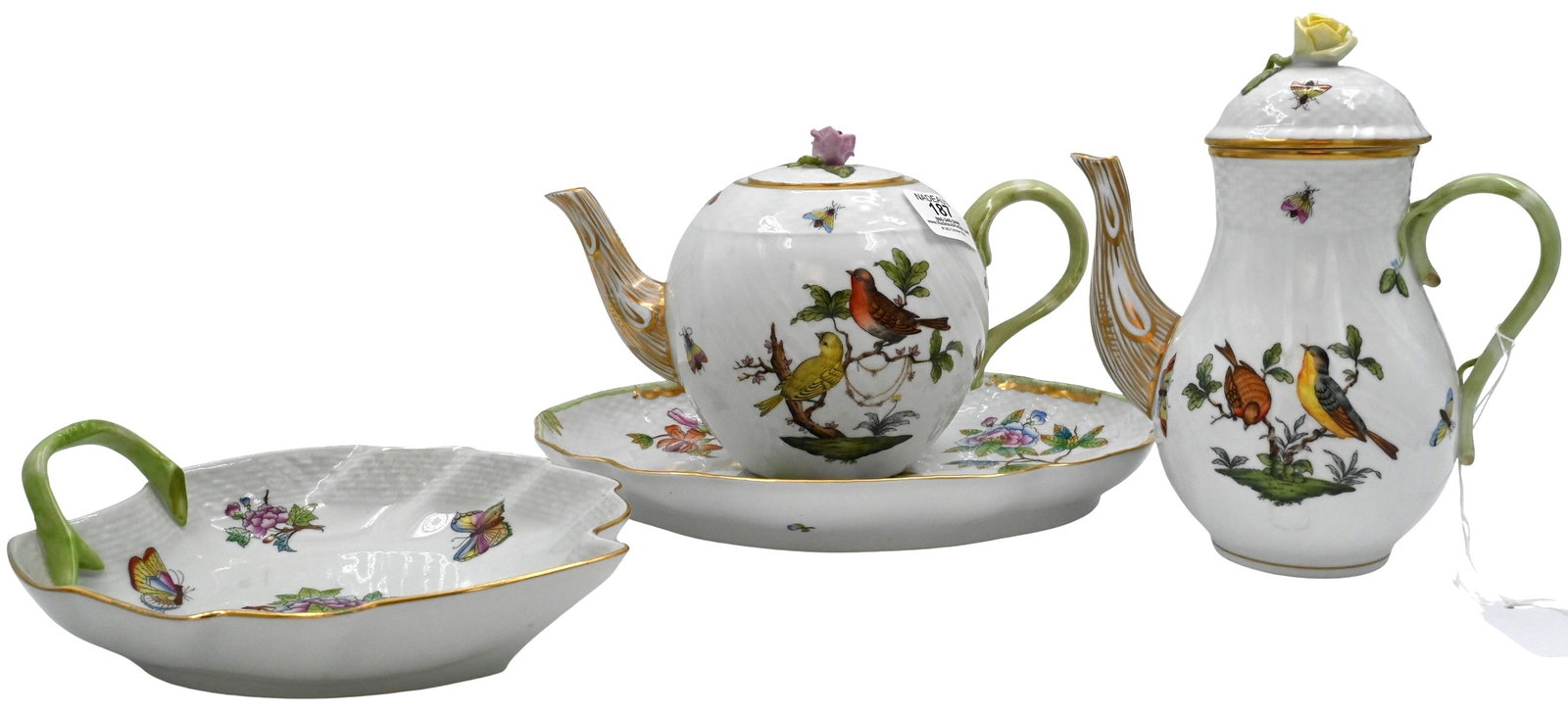 Four Piece Herend Porcelain Lot (1 of 5)