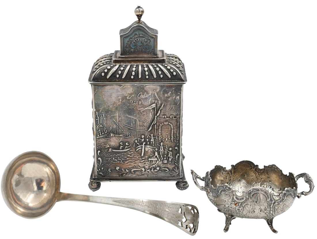 Continental Silver Three Piece Lot (1 of 7)