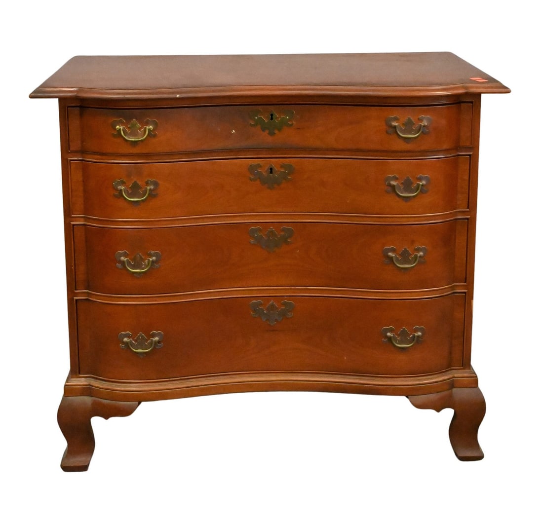 Custom Benchmade Cherry Chippendale Style Chest (1 of 5)