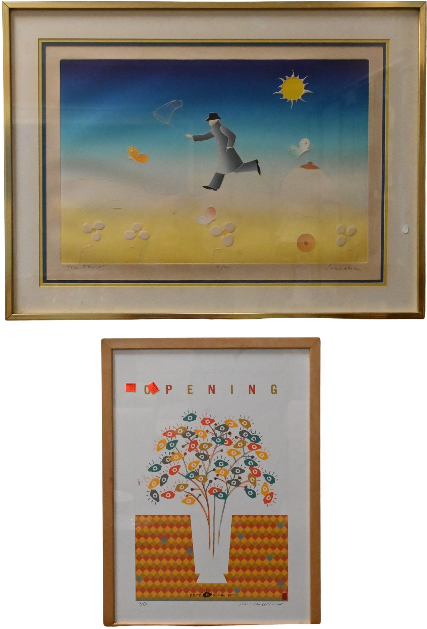 Group of Nine Framed Pieces (1 of 8)