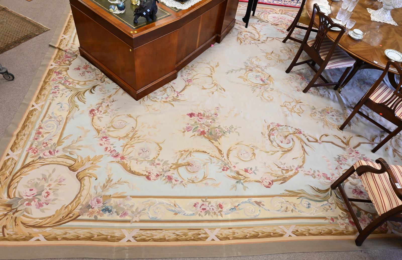 Aubusson Palace Sized Carpet (1 of 5)