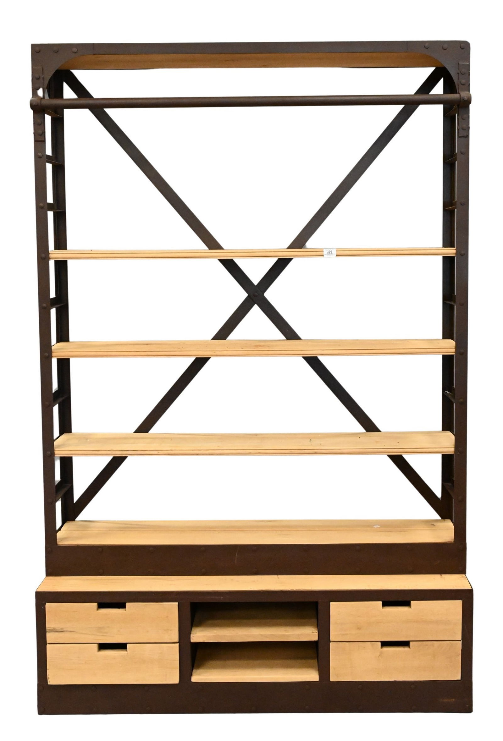 Restoration Hardware Industrial Style Etagere / Bookshelf (1 of 5)