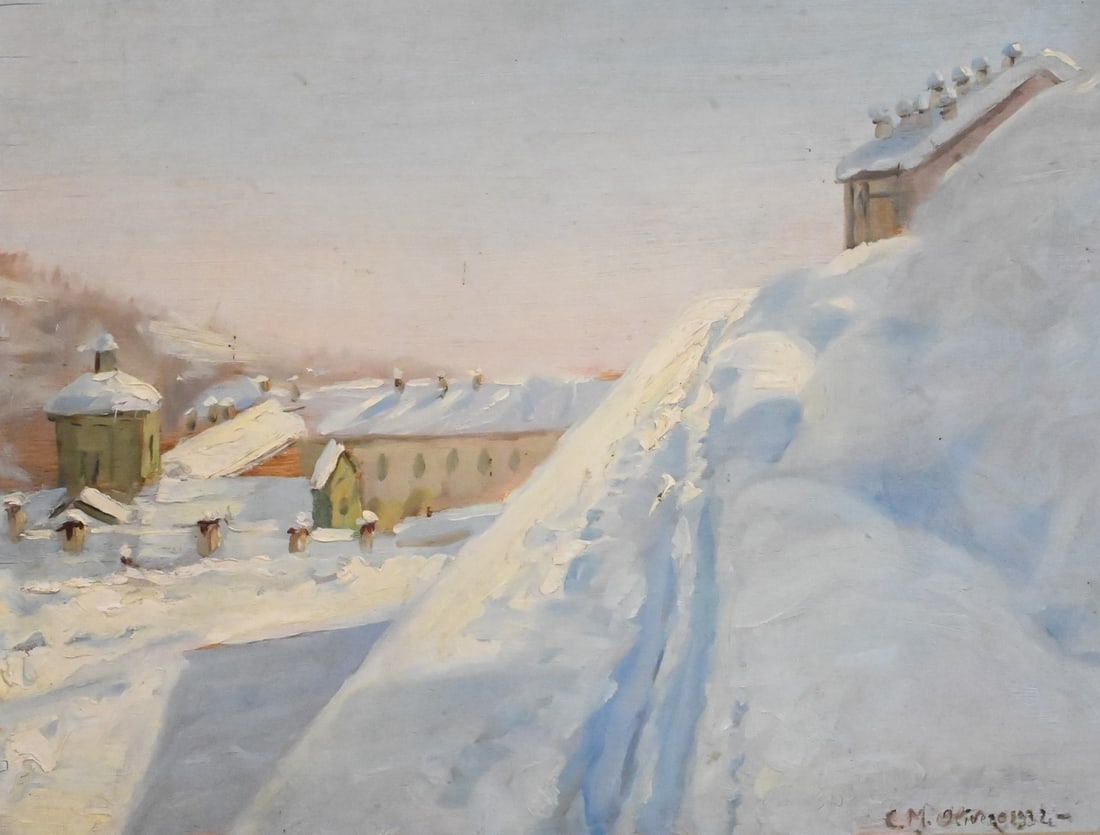 Matteo Olivero (Italian 1879-1932) (1 of 5)