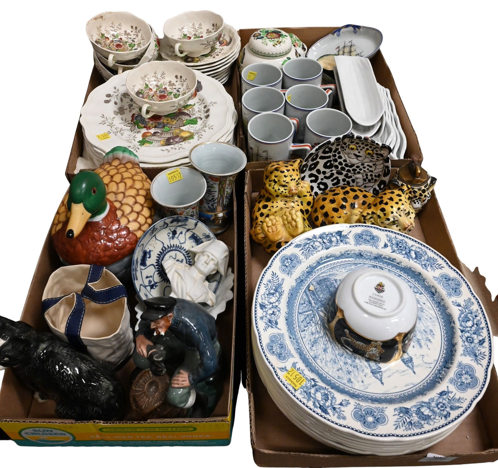 Four  Box Lots of  Porcelain (1 of 5)