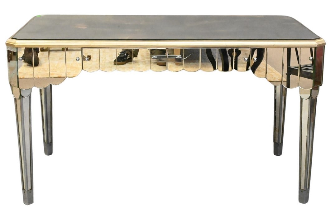 Vintage  Mirrored  Desk/ Vanity (1 of 5)