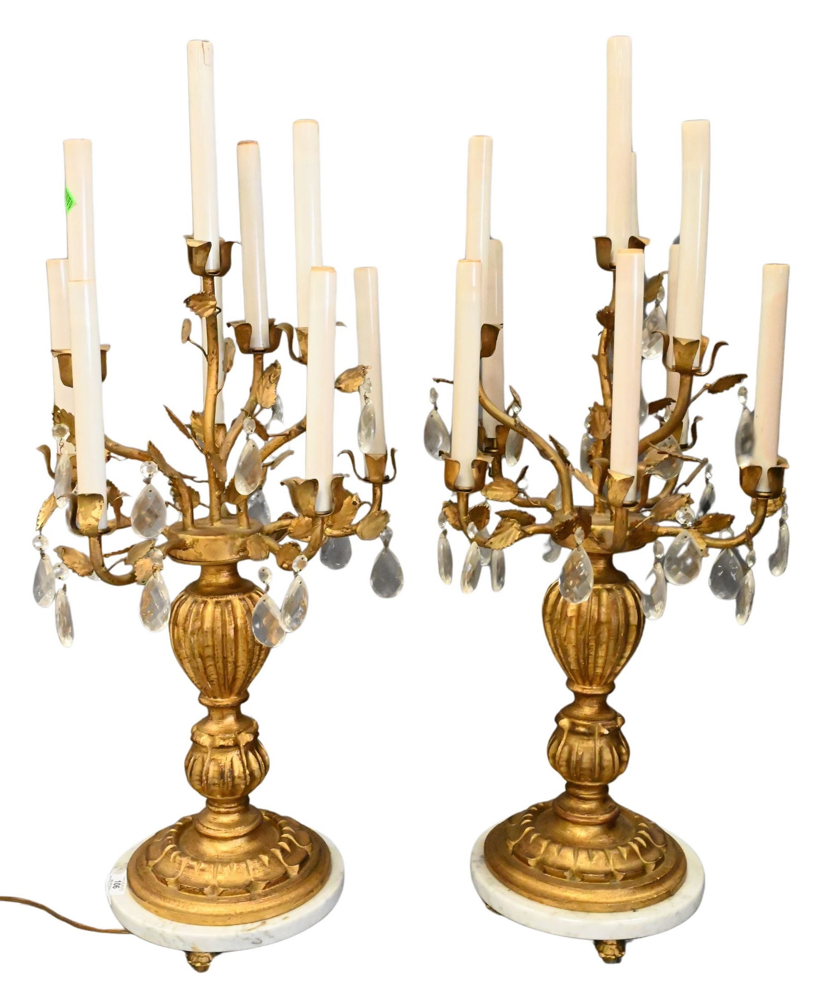 Pair of Giltwood Candelabras (1 of 5)