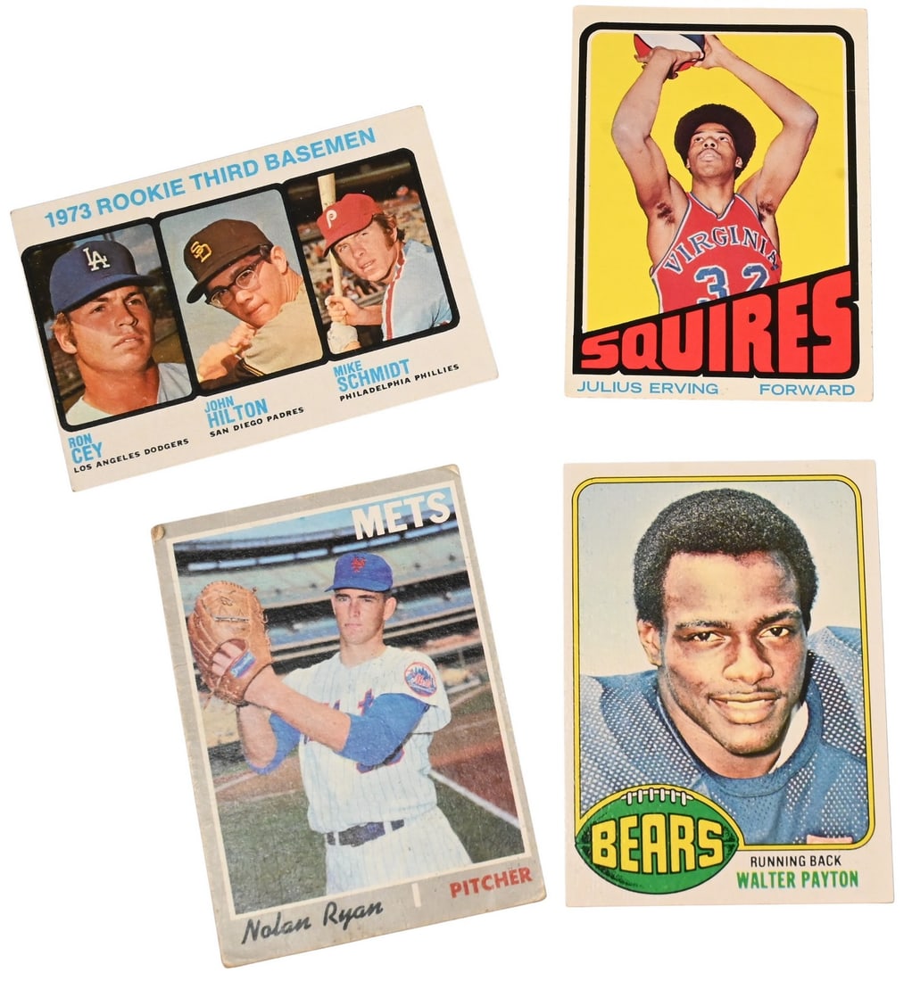Four Collectable Sports Cards (1 of 7)