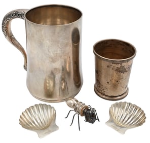 Six Piece Silver Group