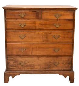 Chippendale Maple Tall Chest