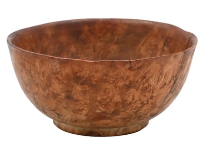 Diminutive Burlwood Bowl