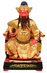 Chinese Guan Yu Warrior Statue