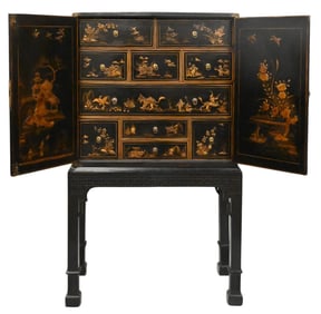 Chinoiserie Decorated Cabinet / Chest