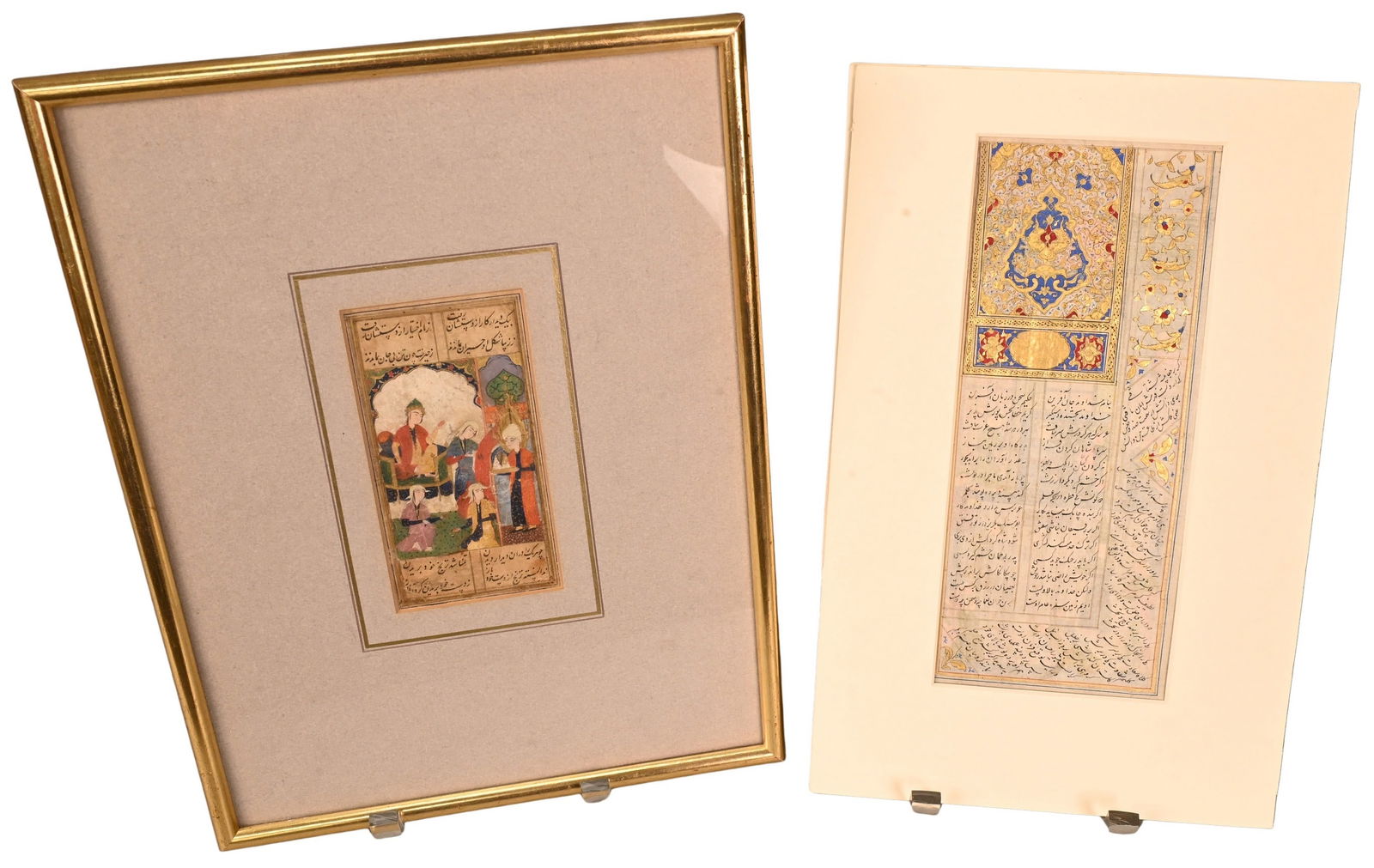 Two 
Persian 
Miniatures 
(17/18th 
Century) (1 of 11)