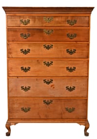Six Drawer Cherry Tall Chest