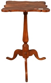 Federal Cherry Shaped Top Candle Stand