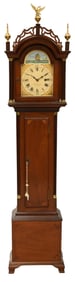 John Bayley Hanover Grandmothers Mahogany Clock