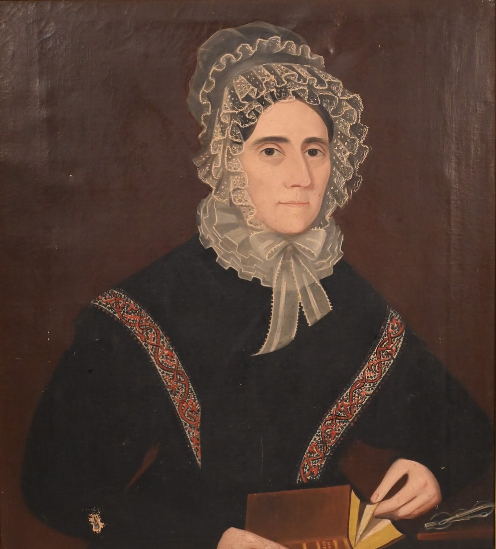 Attributed Ammi Phillips (American 1788-1865) (1 of 10)