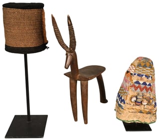 Three Piece African Tribal Group