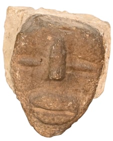 Carved Medieval Romanesque Limestone Corbel