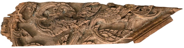 Thai Ayutthaya Temple Fragment