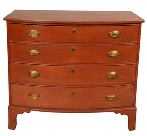 Federal Bowed Front Chest