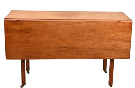 Chippendale Cherry Drop Leaf Table