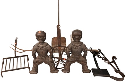 Seven Piece Lot of Iron