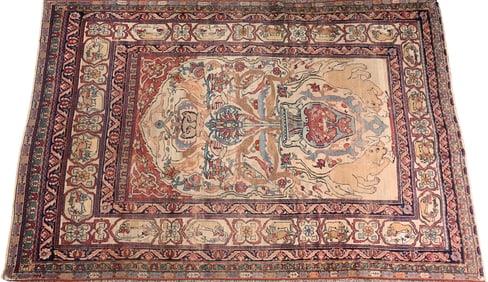 Royal Kerman Pictorial Animal Rug