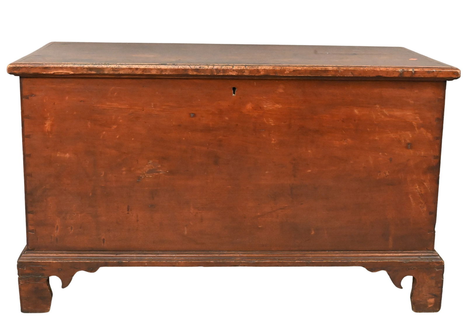 Chippendale Walnut Lift Top Chest (1 of 5)