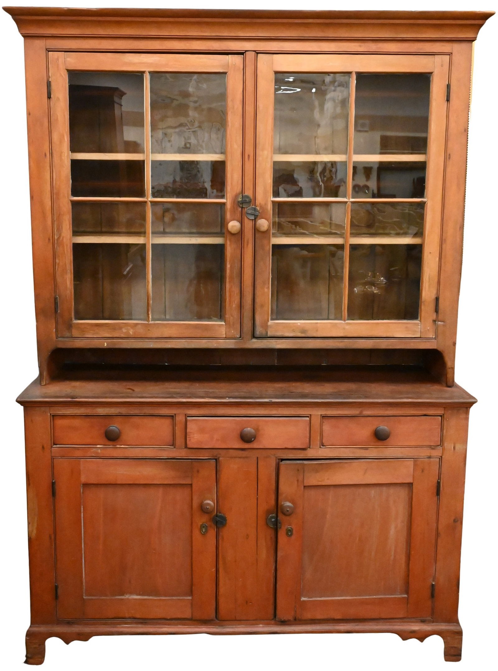 Stepback Cupboard in Two Parts (1 of 5)