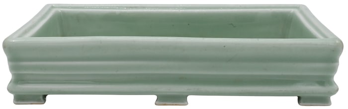 Chinese Celadon Rectangular Jardiniere
