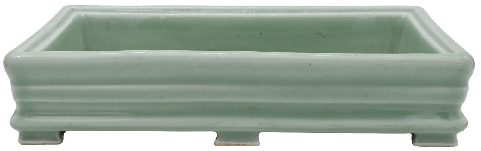 Chinese Celadon Rectangular Jardiniere (1 of 6)