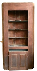 Primitive Corner Cupboard