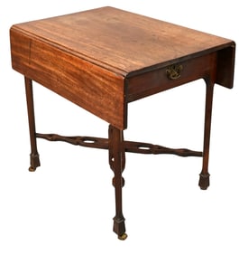 South Carolina Federal Mahogany Pembroke Drop Leaf Table