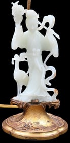 White Jade Chinese Female Figure