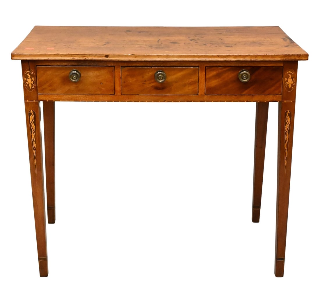 Federal Mahogany Server with Three Drawers (1 of 4)