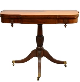 Federal Mahogany Game Table