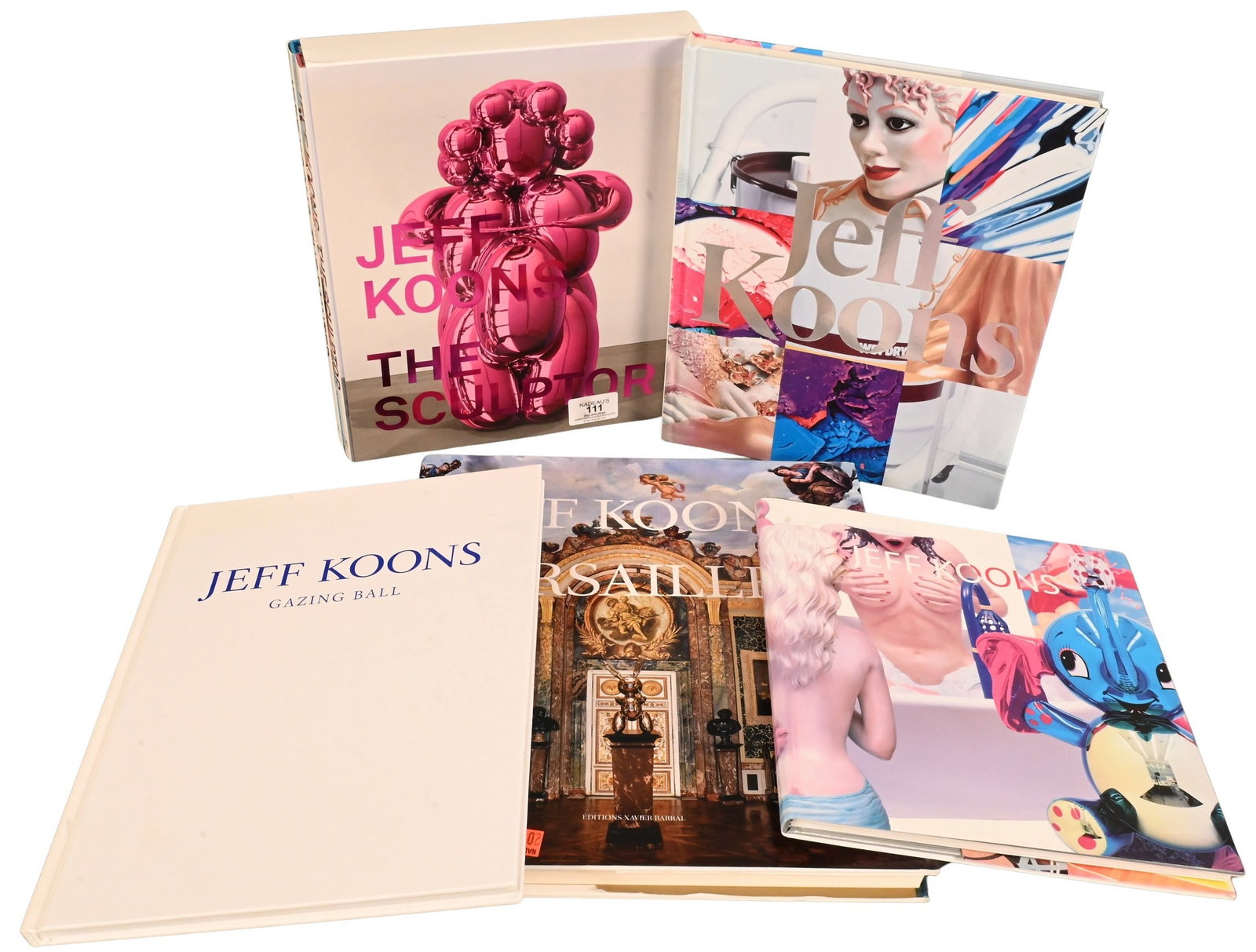 Group of Five Jeff Koons Art Books to include (1 of 4)