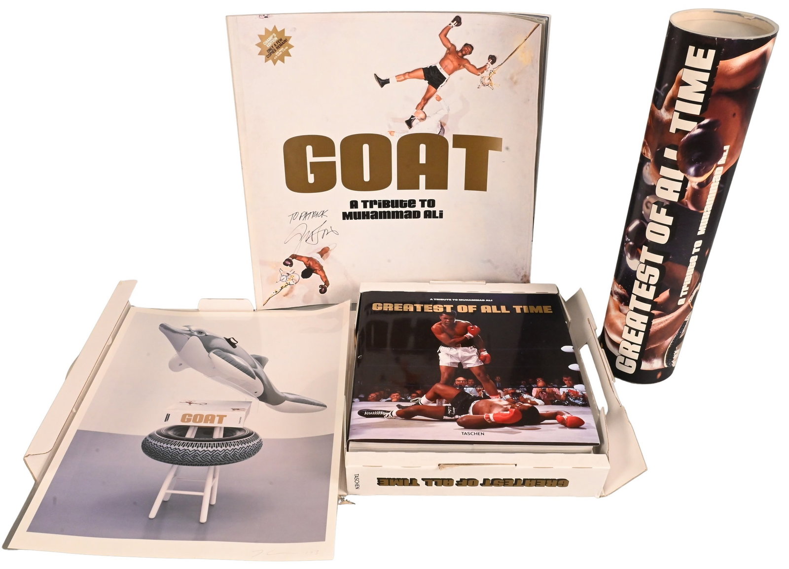 Three Piece Jeff Koons (American B.1955) and Muhammed Ali (American 1942-2016) Group (1 of 5)