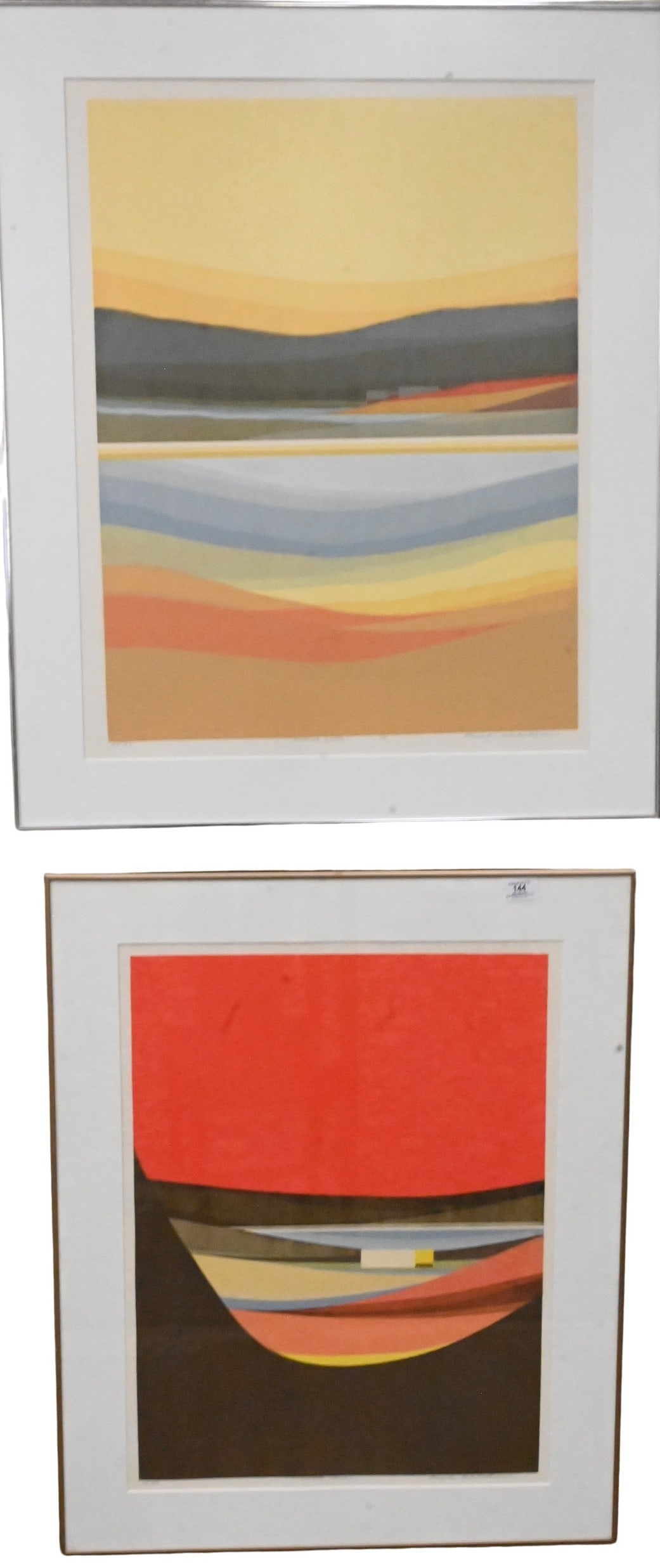 Two: Kensuke Wakeshima (Japanese B.1937) (1 of 6)