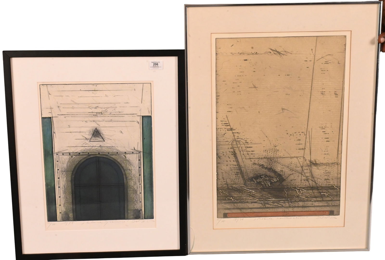 Two: Karl Fred Dahmen (German 1917-1981) (1 of 6)