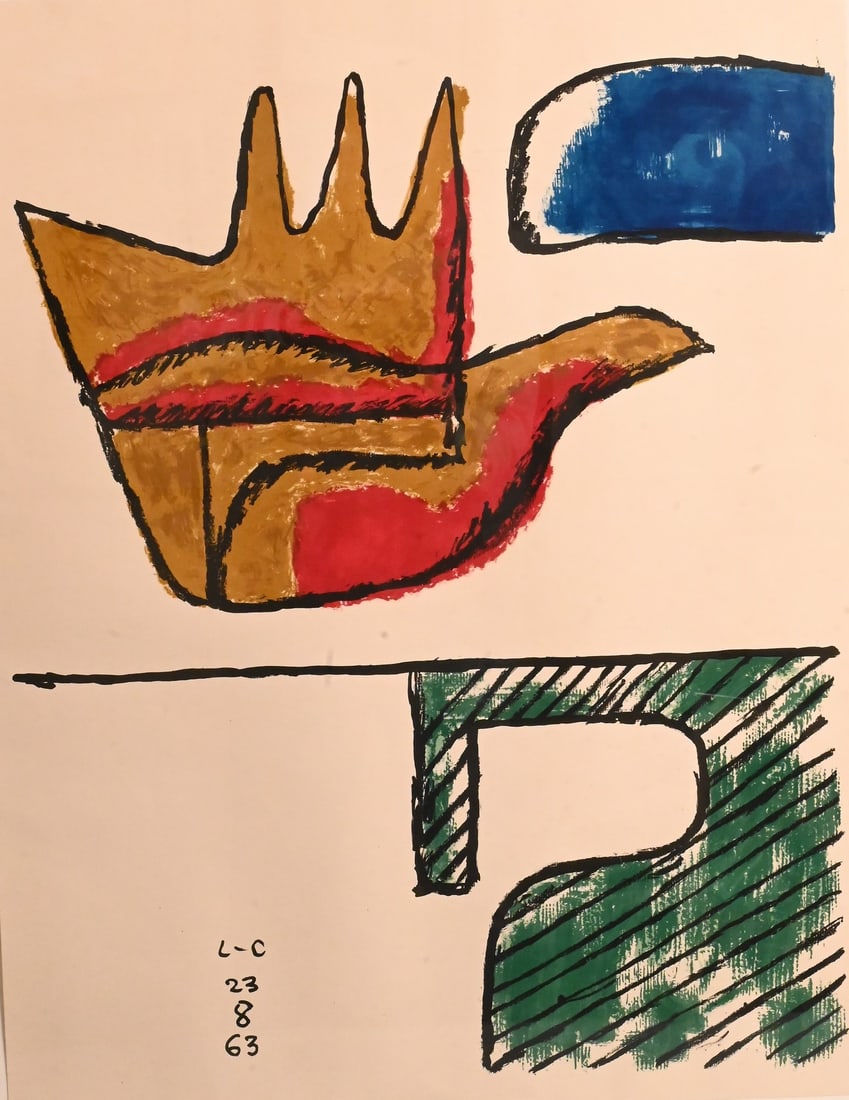 Le Corbusier (Swiss 1887-1965) (1 of 5)