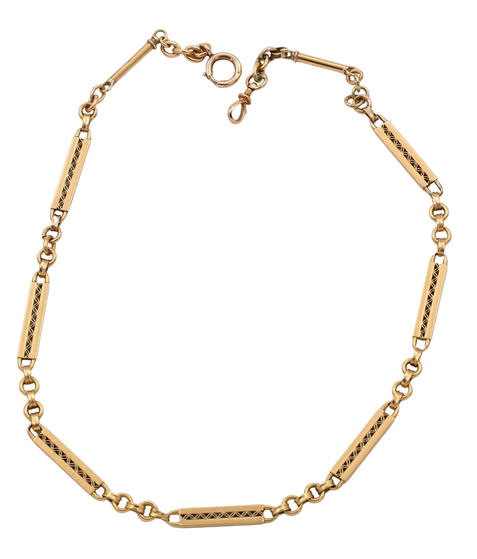 18K Gold Victorian Necklace (1 of 4)