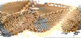 Eloga 14K Gold and Diamond Bracelet Watch